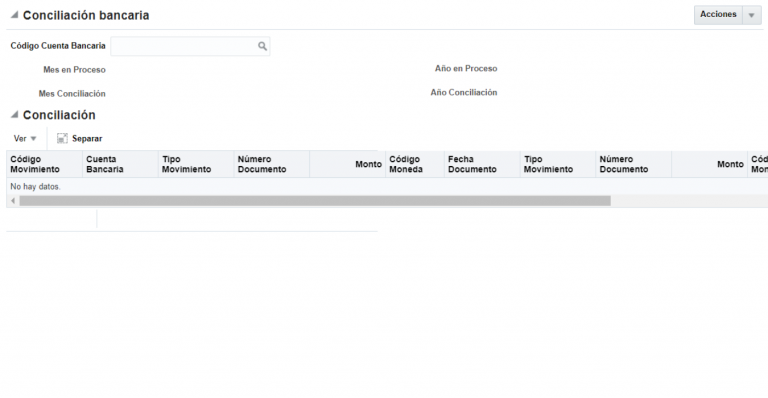 conciliacion bancaria